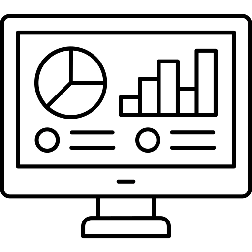 business intelligence dashboards icon